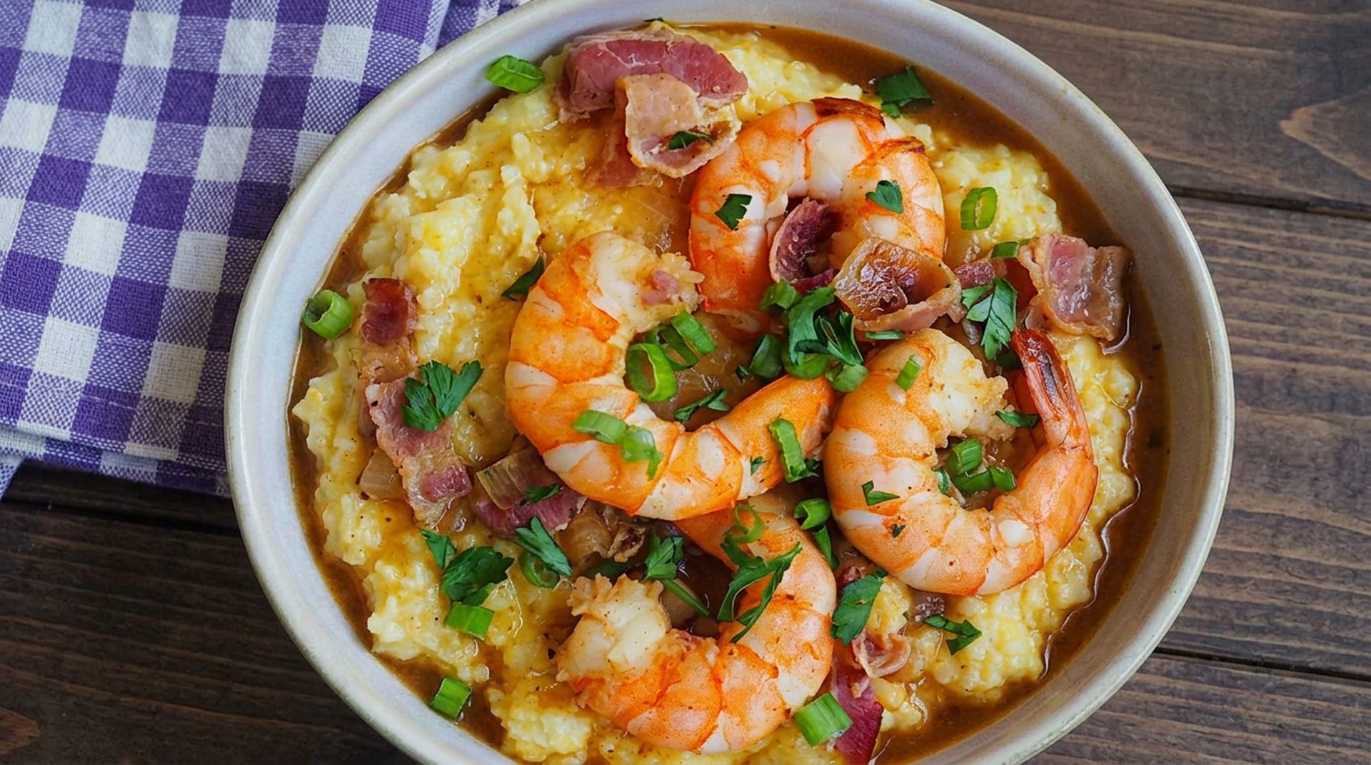 Southern Style Shrimp & Grits