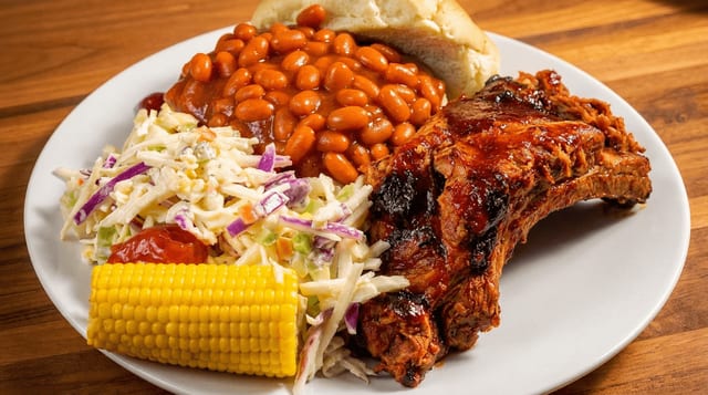 Friday Lunch: BBQ Pulled Pork.