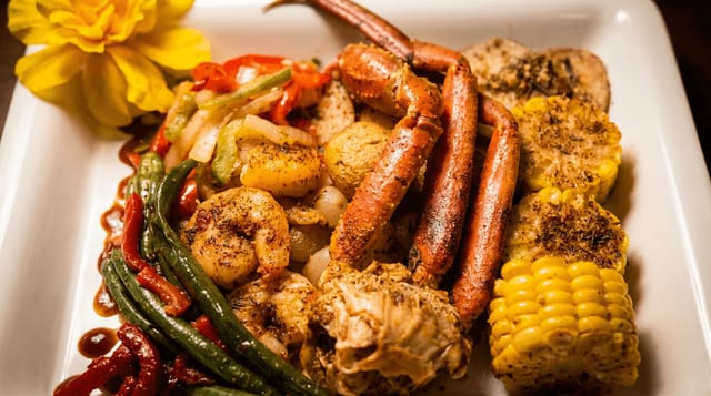 Friday Dinner: Low Country Boil.