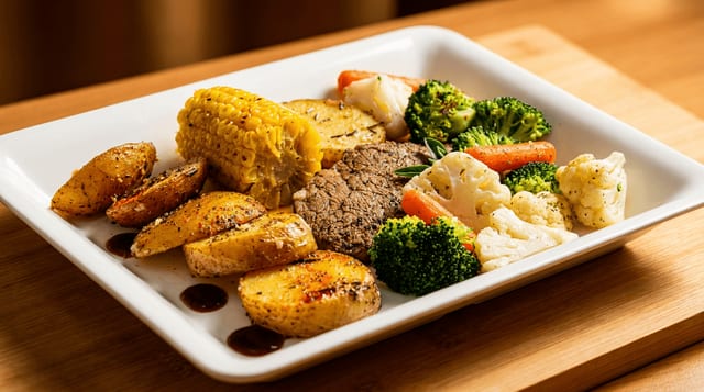 Thursday Lunch: Top Round Beef.
